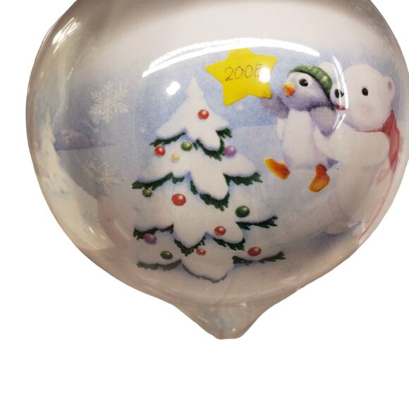 Hallmark Keepsake Ornaments Snow Buddies 2008 Ceramic Ornament NEW - Picture 12 of 13